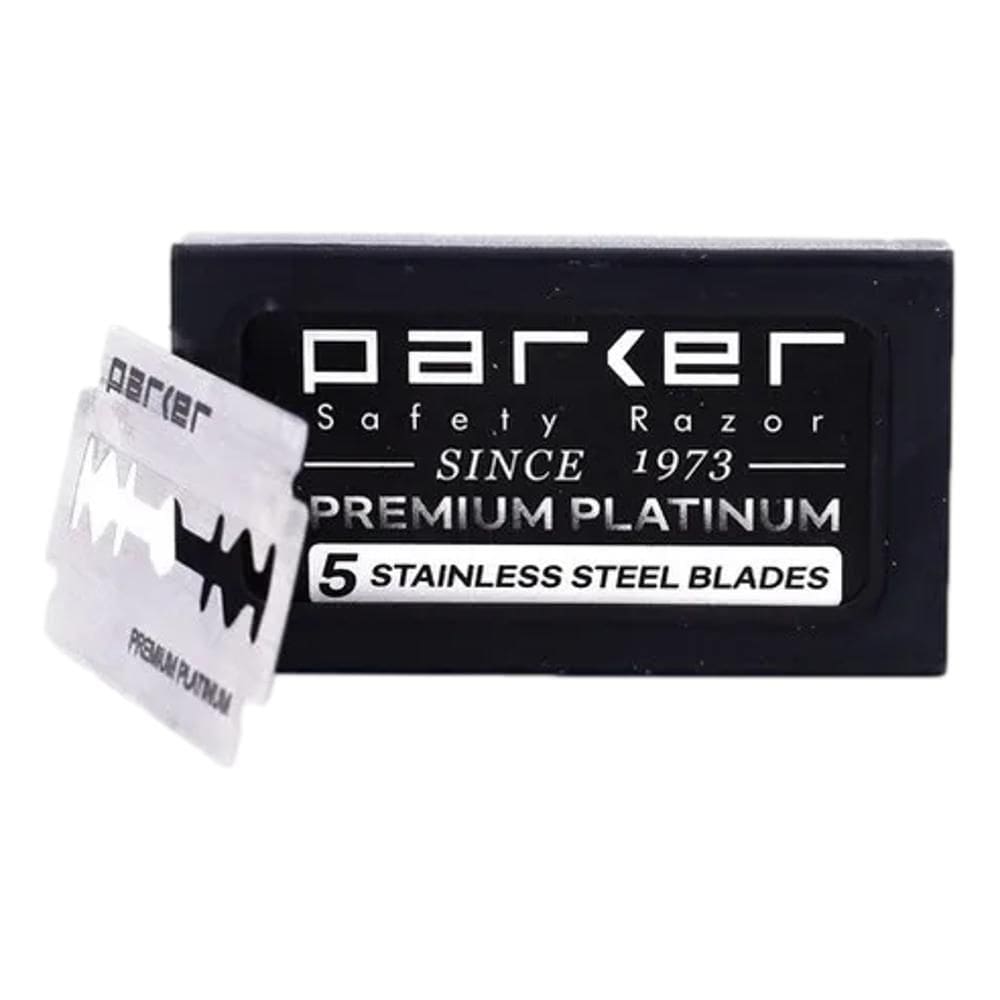Lâminas De Barbear Park Aço Inoxidável Safety Razor Premium