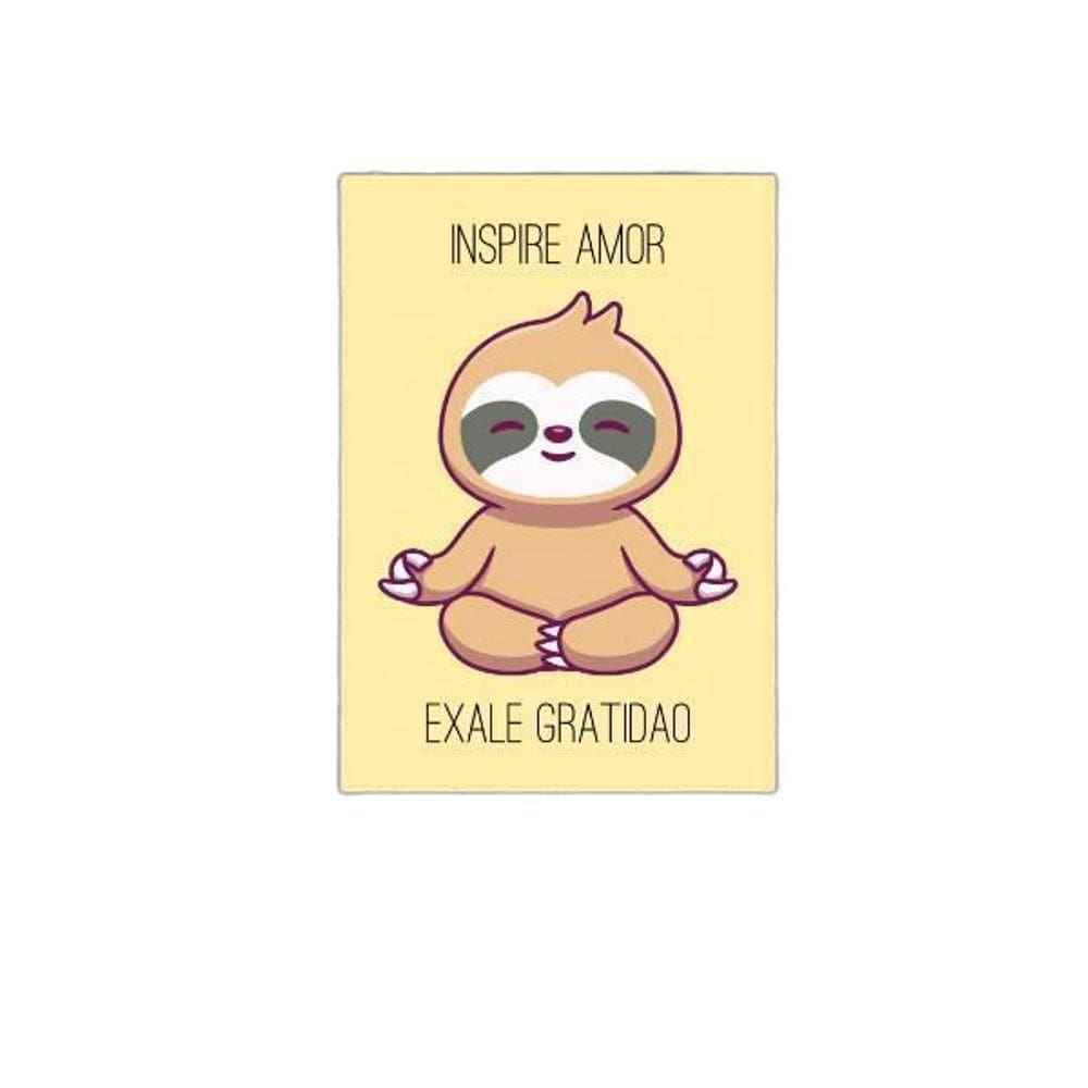 Placa Inspire Amor Exale Gratidão - Decoração Econômica