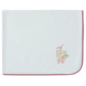 Manta Infantil De Suedine Hug Lovely Day Rosa Antigo