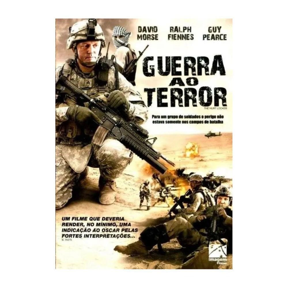 Guerra Ao Terror - Dvd - The Hurt Locker  2008