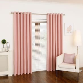 Cortina Tecido Oxford Salmão 300X230 Fabritex Enxovais