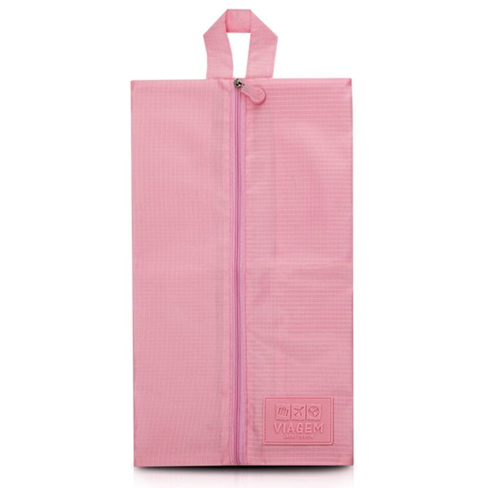 Bolsa Porta Sapato Rosa Jacki Design