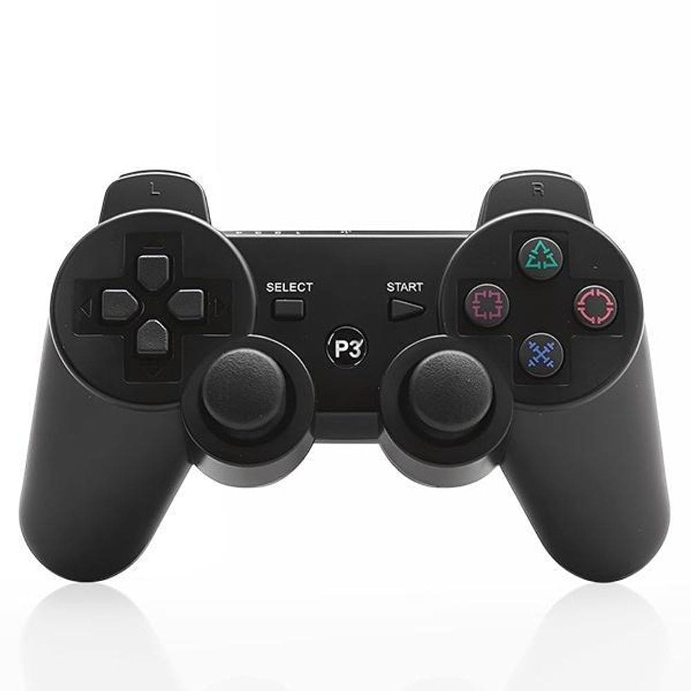 Joystick Sem Fio P3 Compatível Com Ps3 E Pc Cabo Usb Incluso