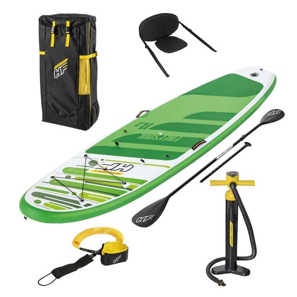 Prancha Stand Up Inflável Freesoul Com Leash E Remo Bestway