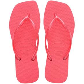 Chinelo Havaianas Slim Square Feminino - Coral