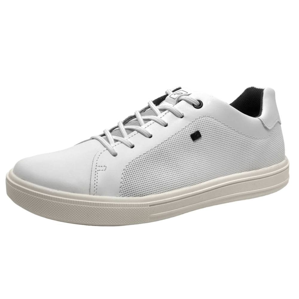 Sapatenis Masculino Conforto Casual em Couro Pegada