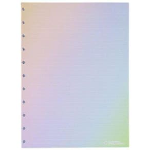Refil Rainbow Pautado Médio Cirm3025 Caderno Inteligente