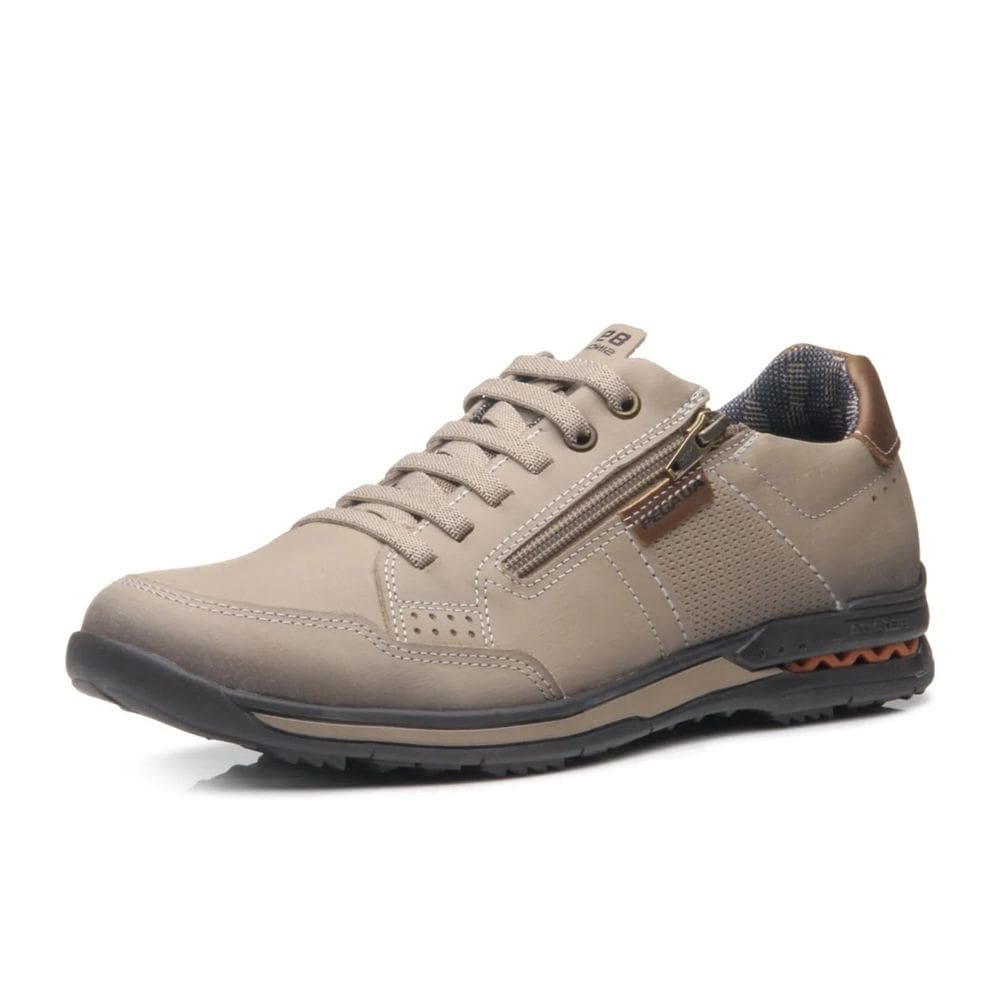 Sapatenis Masculino Conforto Moderno Couro AMORTECH Pegada