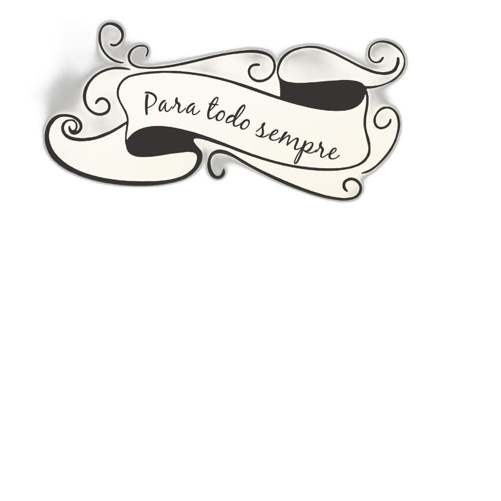 Adesivo Decorativo De Parede Frase Para Todo Sempre