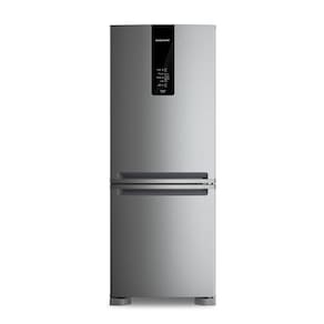 Geladeira Brastemp 447 Litros Frost Free Smart Flow Inverse Inox BRE57FK 110V