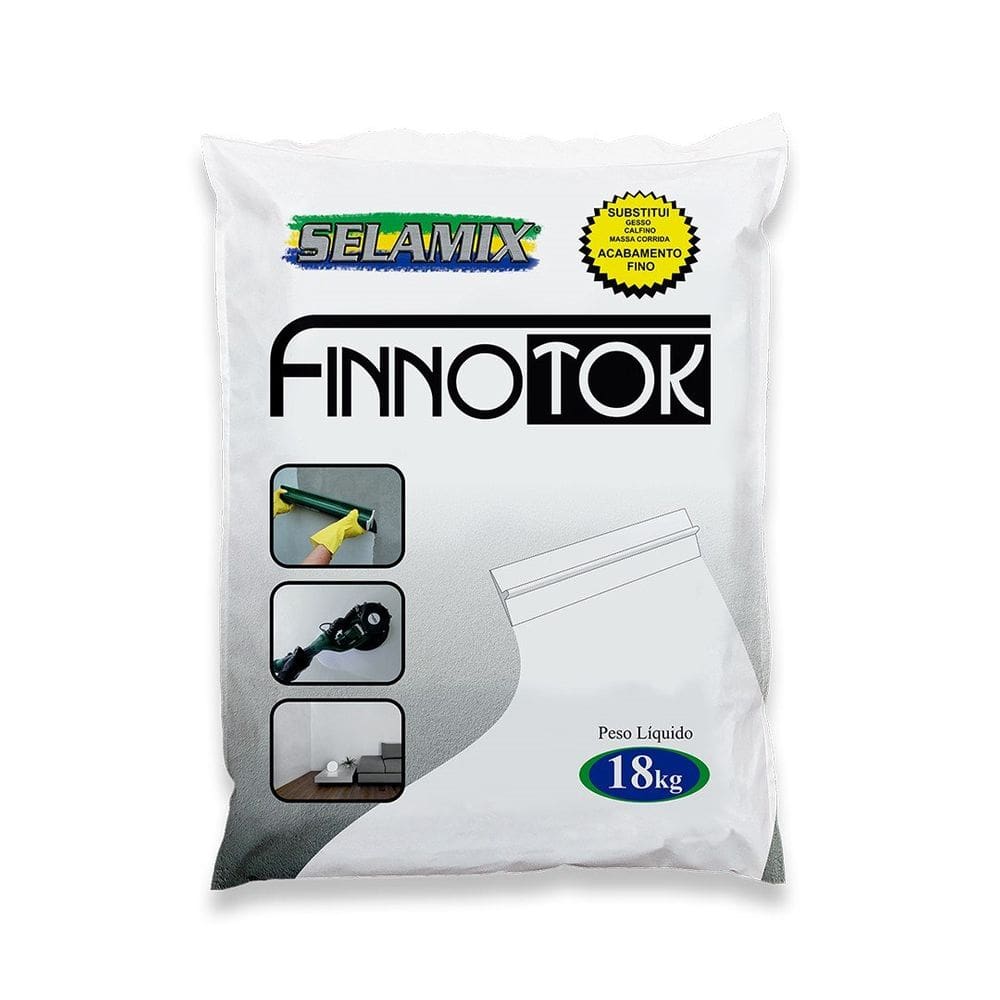 Massa de Acabamento Finnotok Branco