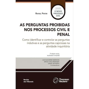 As Perguntas Proibidas Nos Processos Civil E Penal - 2024