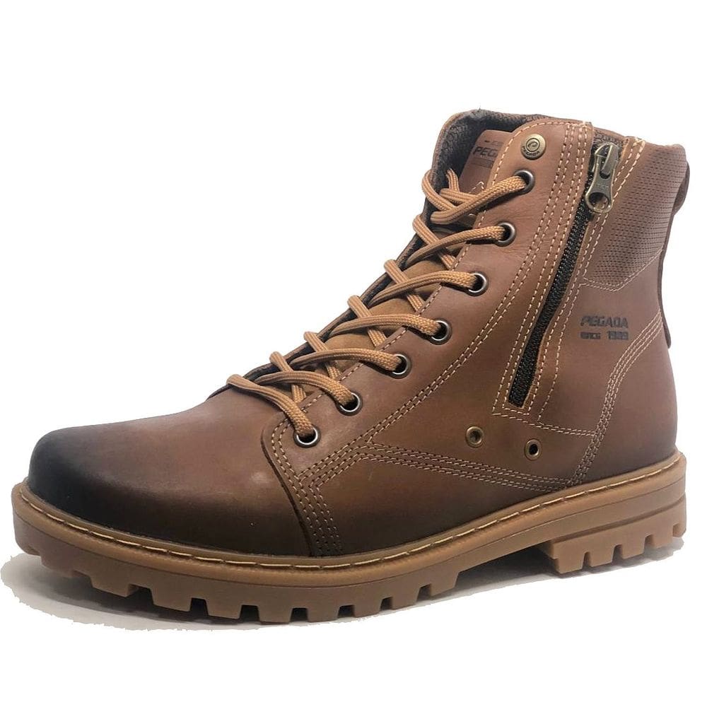 Coturno Masculino em Couro Adventure Pegada
