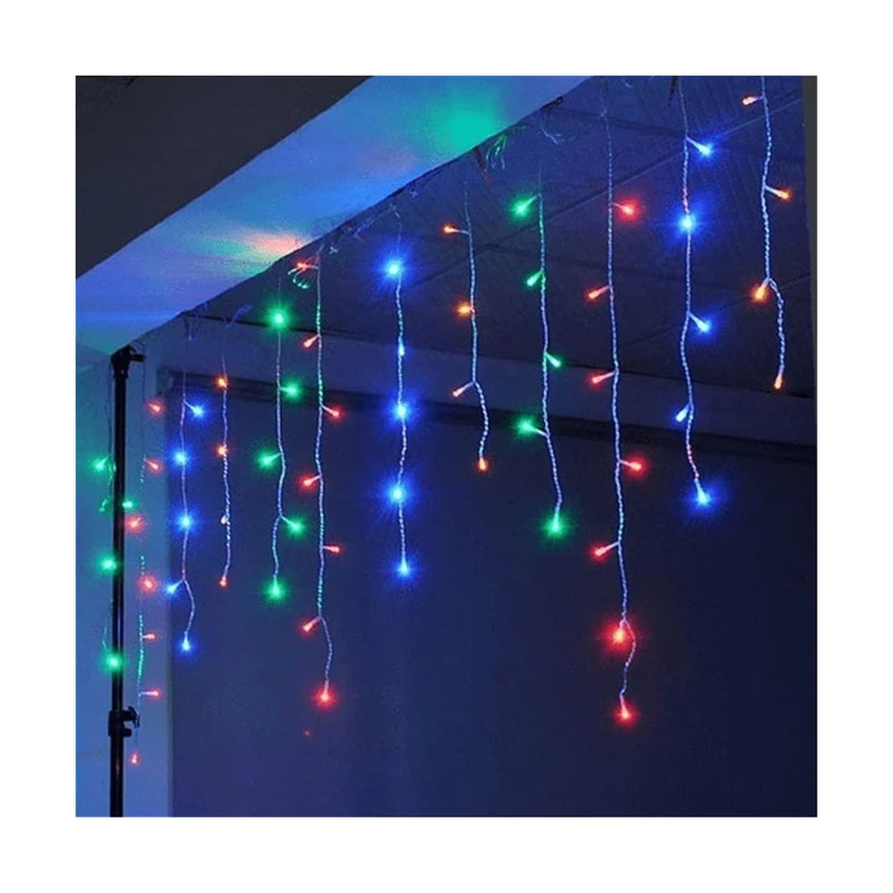 Pisca Pisca de LED Colorido Fio Decoração 2 Metros Pilha Fio
