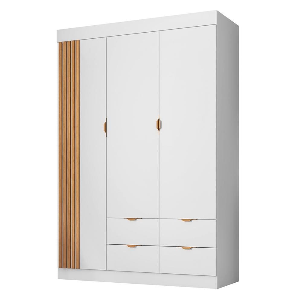 Guarda Roupa Infantil Ayla 3 Portas e 4 Gavetas - Phoenix Baby