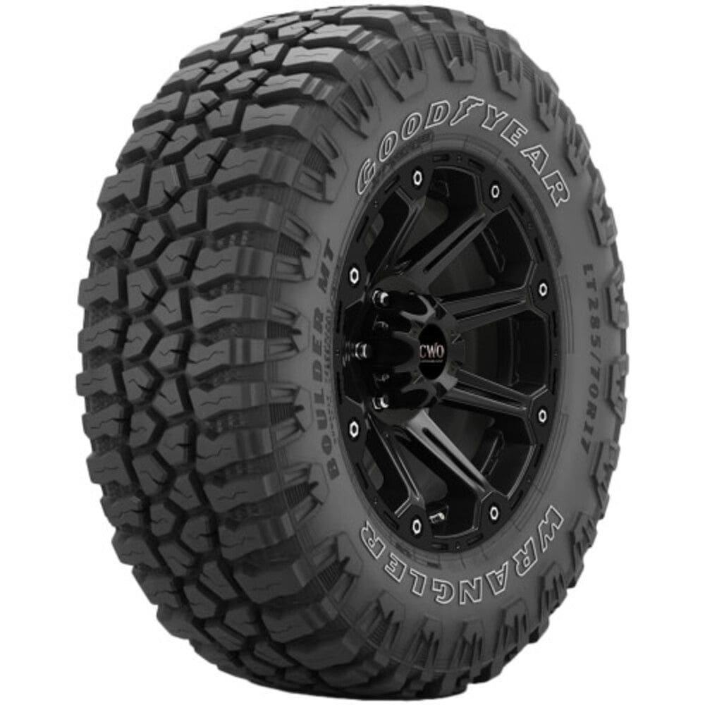 Pneu Goodyear Aro 17 Wrangler Boulder MT 35X12.50R17 121Q  - Letras Brancas