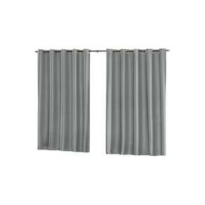 Cortina Blackout De Tecido 2,80 X 1,70M 100% Blecaute- Cinza