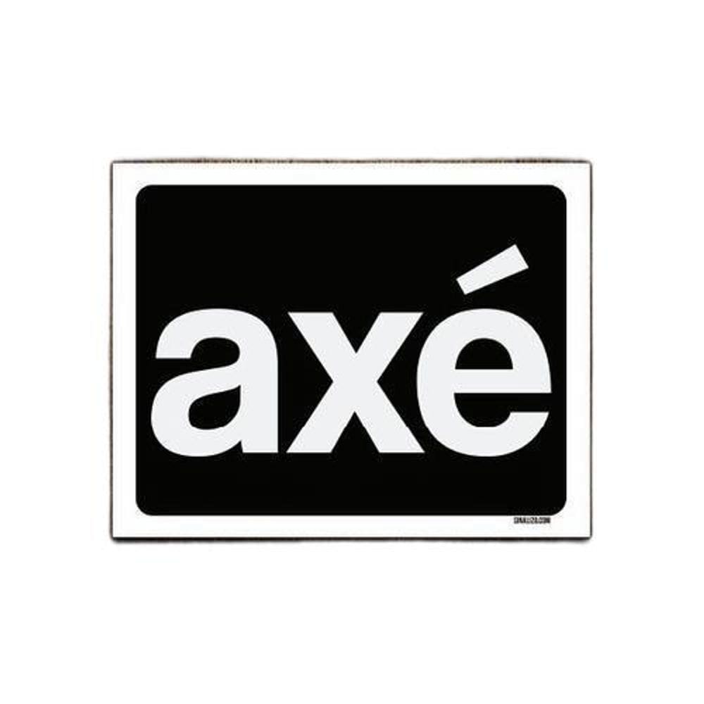 Kit 10 Placas Decorativa - Axé