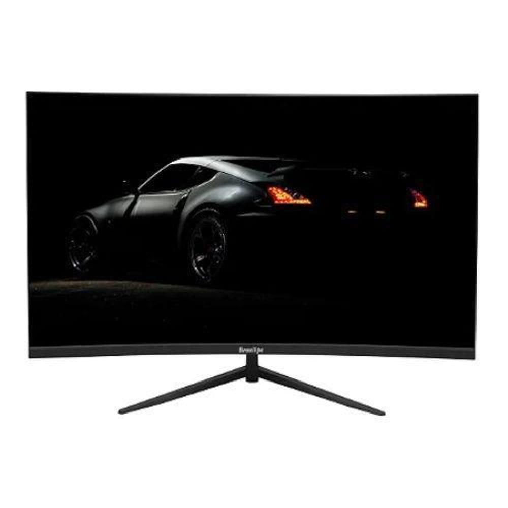 Monitor Led 31,5 Brazilpc Frameless Curvo Fullhd 75Hz Preto