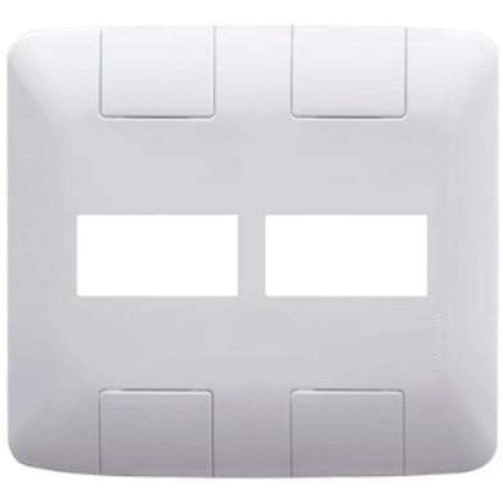 Placa 2 Postos 4X4 Aria Branca