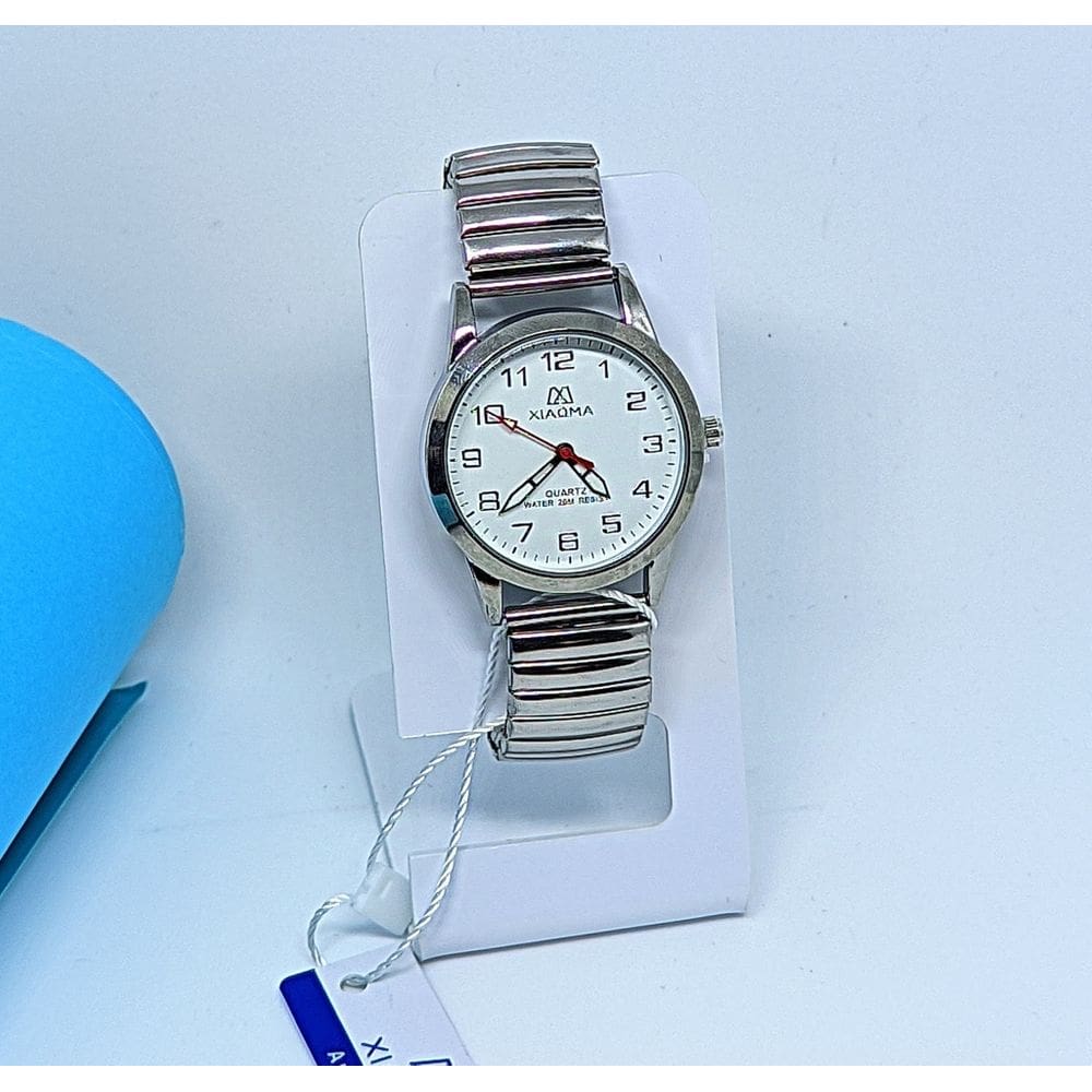 Relógio Feminino Redondo Quartz Pulseira Bracelete de Mola Elástica Aço Inoxidável Analógico Relógios de Pulso Gold rose