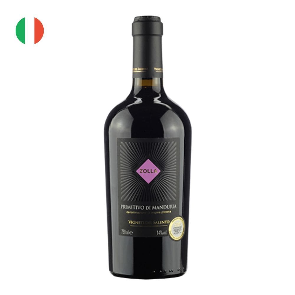 Vinho Zolla Primitivo di Manduria Tinto Itália 750ml