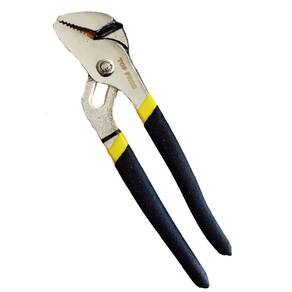 Alicate Bomba D´Água 8" Canos Encanador Bico Papagaio Regulável Aço Forjado Cabo Borracha 200mm