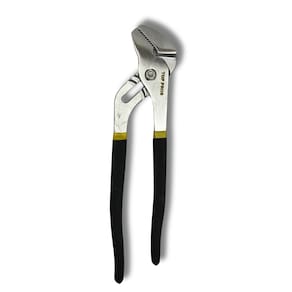Alicate Bomba D´Água 12" Canos Encanador Bico Papagaio Regulável Aço Forjado Cabo Borracha 300mm