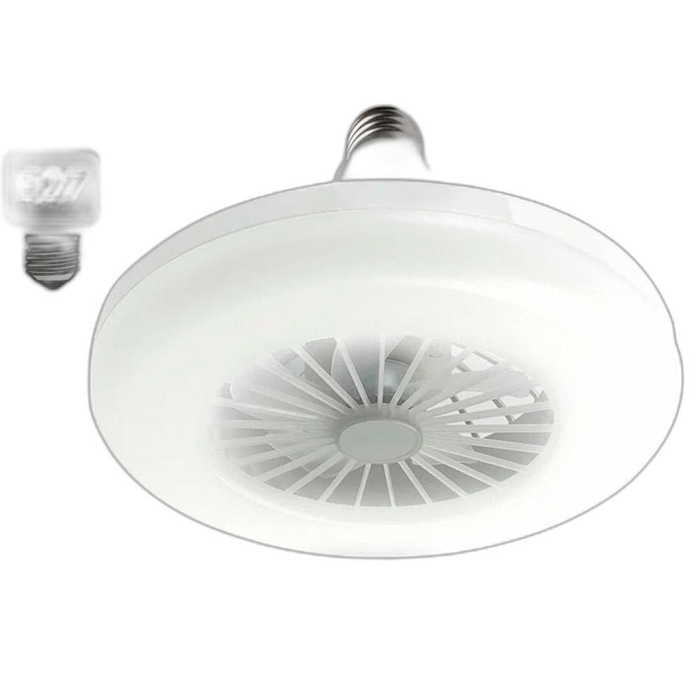 Ventilador Teto Led Ajustável Conforto Com Controle Remoto