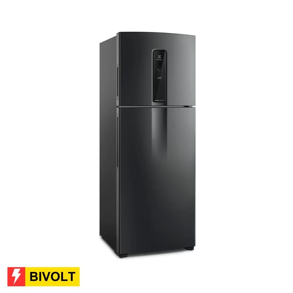 REEMBALADO: Geladeira Electrolux Frost Free Inverter 480L IT70B Duplex Black Inox Look - Bivolt