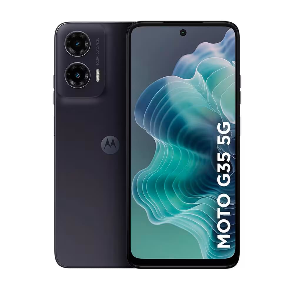 REEMBALADO: Motorola Moto G35 5G 128GB 12GB RAM Tela de 6.7 - Grafite