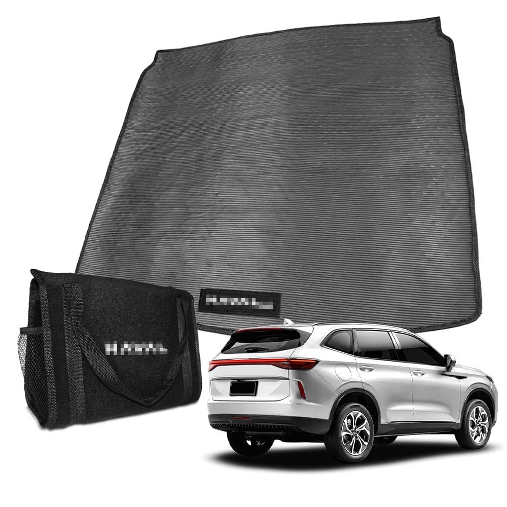 Tapete Porta Malas para Haval H6 2023 2024 2025 Borracha com Bolsa Organizadora Acessório Automotivo