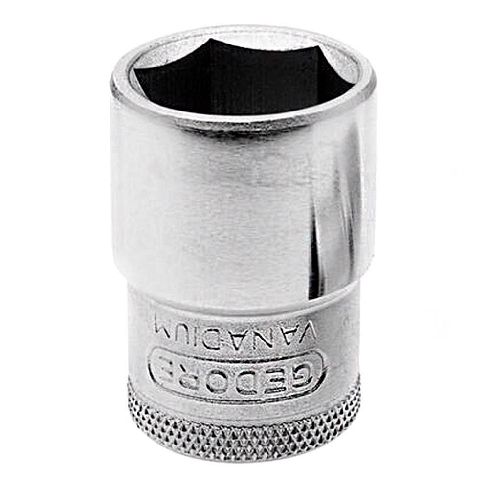 Soquete Sextavado Curto 25 MM Encaixe de 1/2" - Gedore 015027