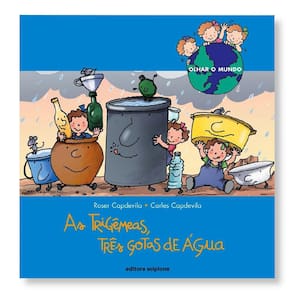 Livro As Trigêmeas, Três Gotas De Agua - Editora Scipione
