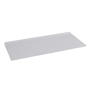 Tampo Mármore Sintético 120cmx53cm Para Balcão de Cozinha Gelo