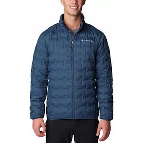 Jaqueta Columbia Down Delta Ridge Sem Capuz Azul Masculino