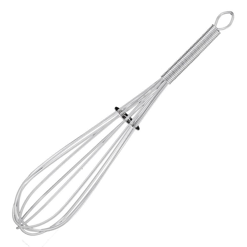 Batedor Fouet Profissional Aço Inox Com Reforço 18Cm Tuut