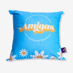 Almofada 40X40 Amiga Primavera - Zonacriativa