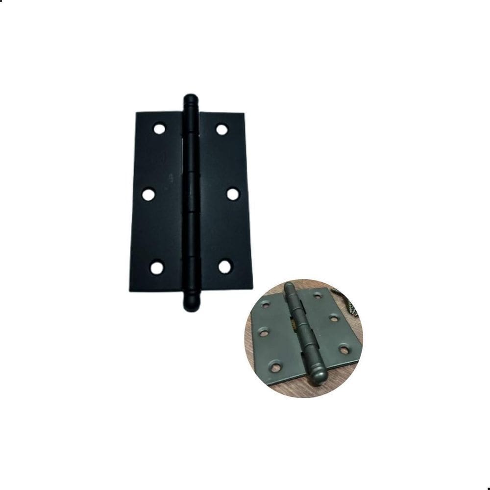 Dobradiça Leve 5300 3.1/2 Preto Fosco