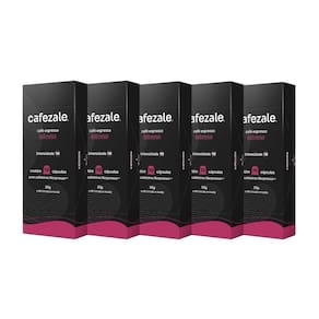 50 Cápsulas Compatíveis Nespresso Café Intenso