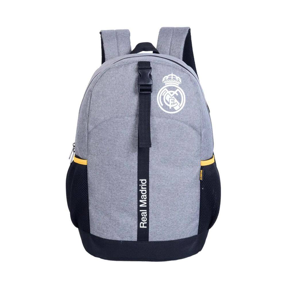 Mochila Escolar Esportiva De Costas Real Madrid Oficial