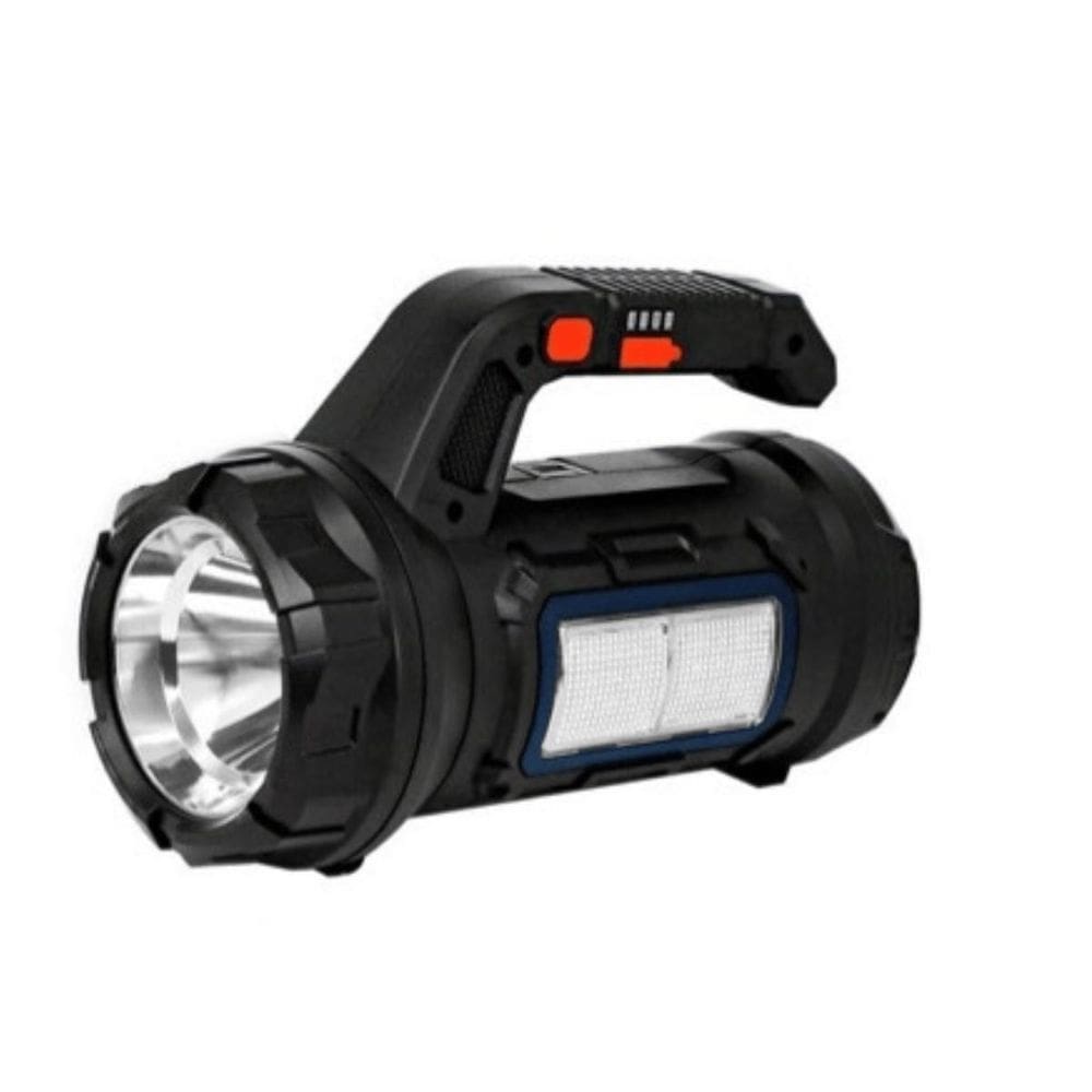 Lanterna Holofote Led + Cob Recarregável T6 Com Power Jws