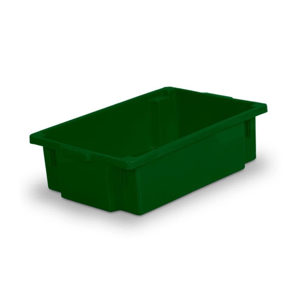 Caixa Plástica Bandeja Frigorífica Carnes 40L - Verde
