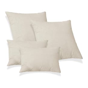 Kit 2 Capas De Almofada 50X50 + 2 Capas 30X50Cm Capri Bege