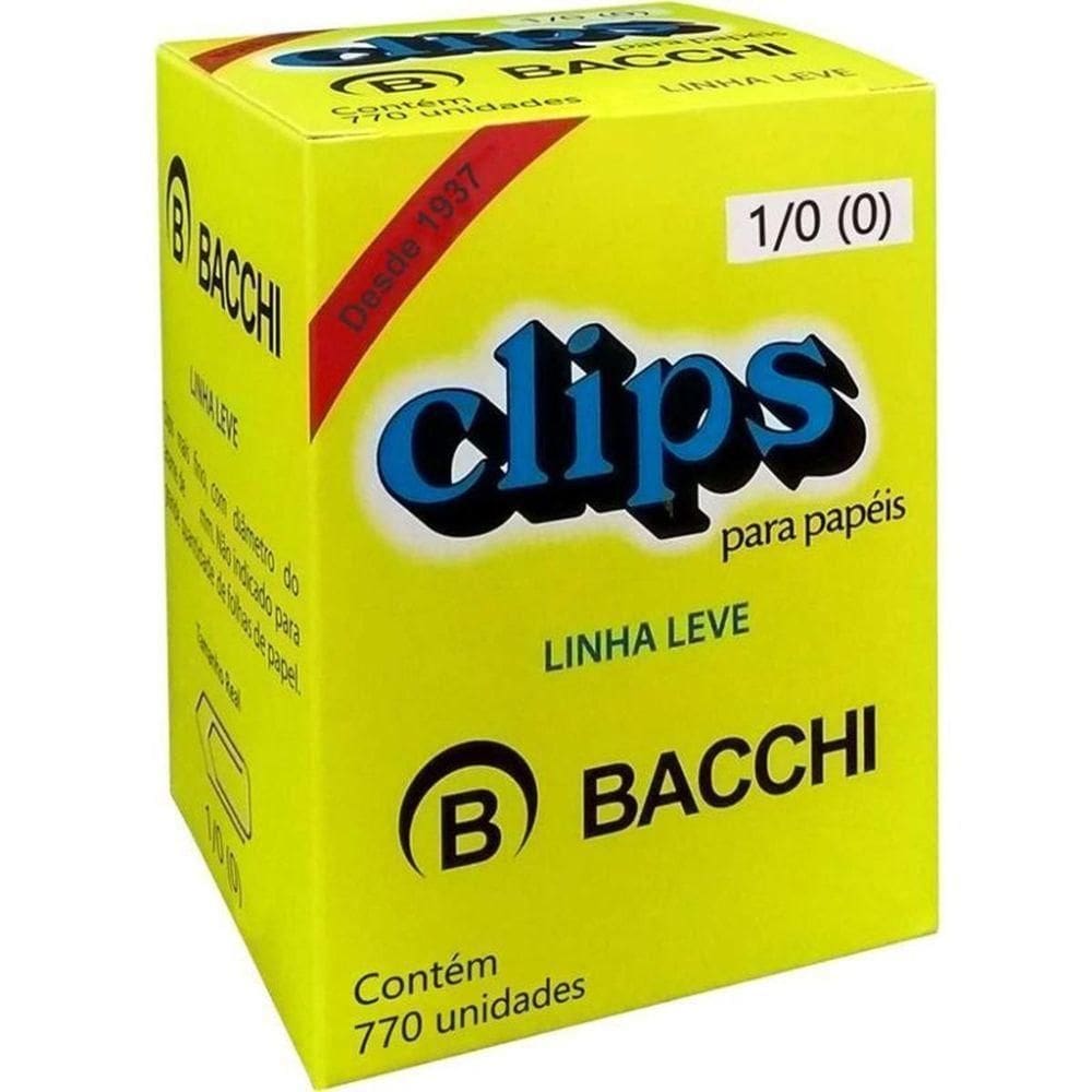 Clips Galvanizado Linha Leve Bacchi 1-0 C-770
