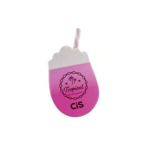 Borracha Escolar Fantasia Tropical Cis Rosa