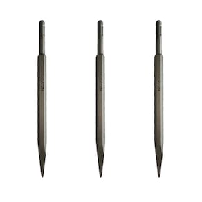 Kit 3 Ponteiro Martelete Perfurador Sds Plus 14X250Mm Matz
