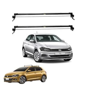 Rack De Teto Vw Polo 2018 A 2024 Fixado Entre Portas