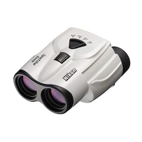 Binóculos Nikon Sportstar Zoom 8-24x25 brancos pequenos