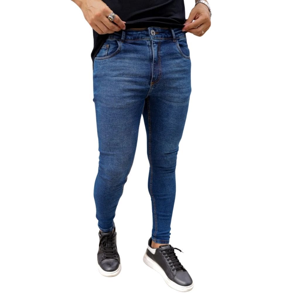 Calça Jeans Masculina Super Skinny Lumini 5085